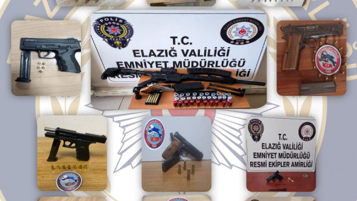 Elazığ'da kesinleşmiş hapis cezası bulunan 83 zanlı yakalandı