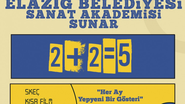 Elazığ Belediyesi Sanat Akademisi'nden yeni gösteri